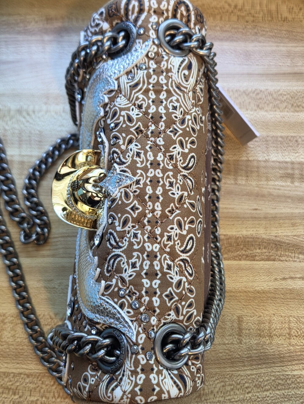 Kurt Geiger NWT Bandana Western Kensington & Dustbag - Picture 5 of 10